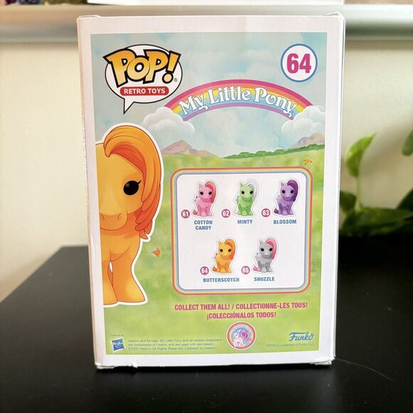 Funko Pop Vinyl My Little Pony MLP #64 Butterscotch Retro Toys Series NEW - Picture 2 of 3